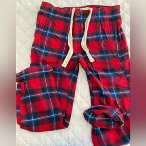 NWT Men’s Abercrombie & Fitch Plaid Flannel PJ Pant